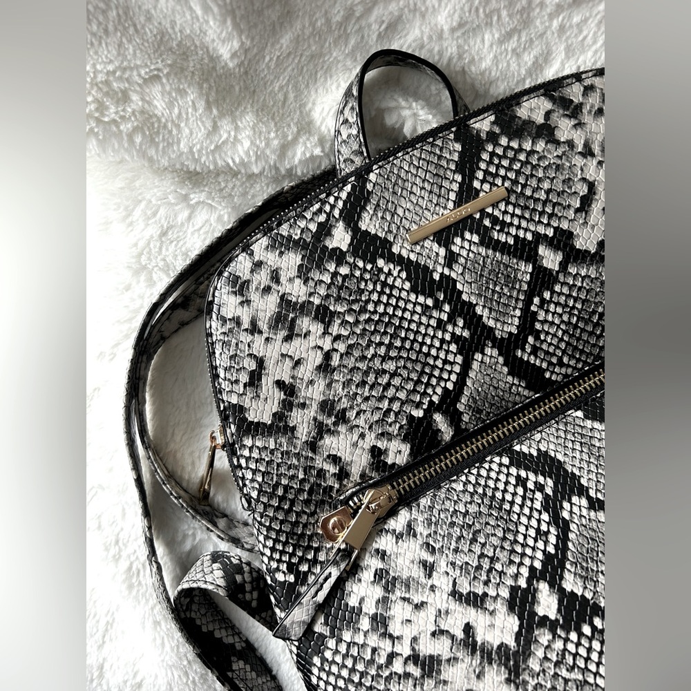 ALDO Snakeskin Backpack